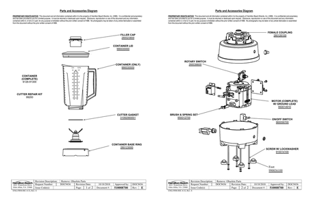 Part Location Diagram of 280023800 Hamilton Beach Filler Cap